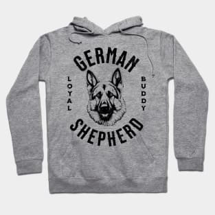 German Shepherd Dog Love Hoodie